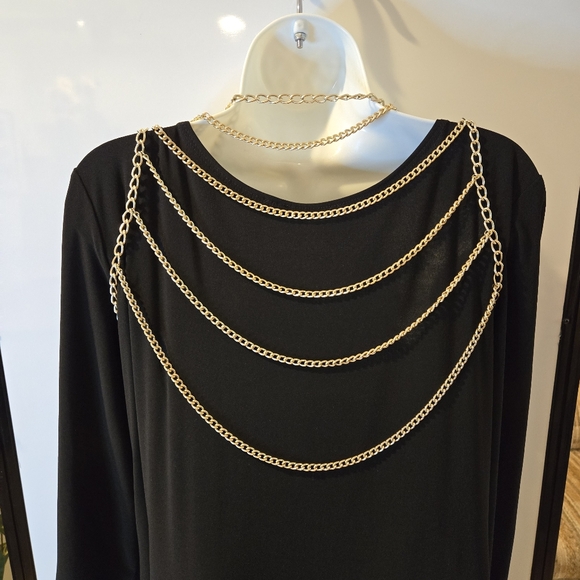 Vintage Goldtone Chain Vest, 70s, Size Small - Picture 11 of 16